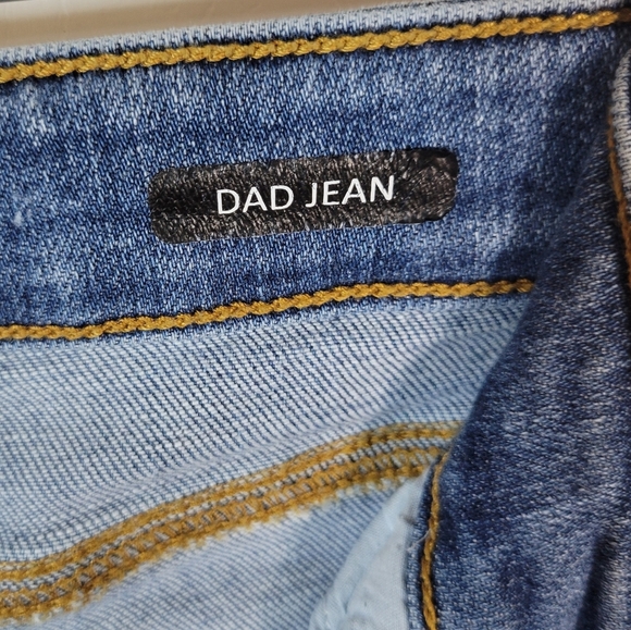 Judy Blue Dad Jeans Size 9/29 Extra Back Pocket Relaxed Fit High Rise - Picture 5 of 10